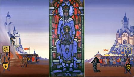 Триптих Н.К.Рериха «Жанна д’Арк»